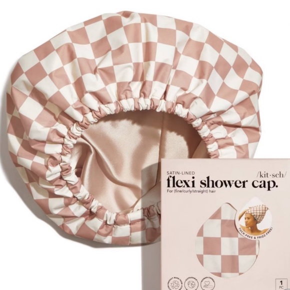 Satin Lined Shower Cap - Picture 1 of 4